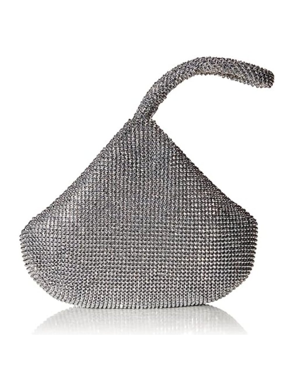 Mesh Wristlet Pouch Evening Handbag Wedding Wristlet